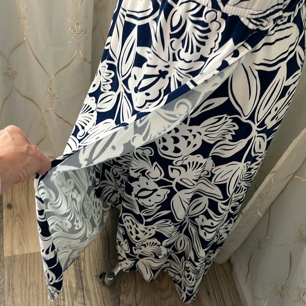 Talbots Sleeveless Maxi Dress - Picture 4 of 7